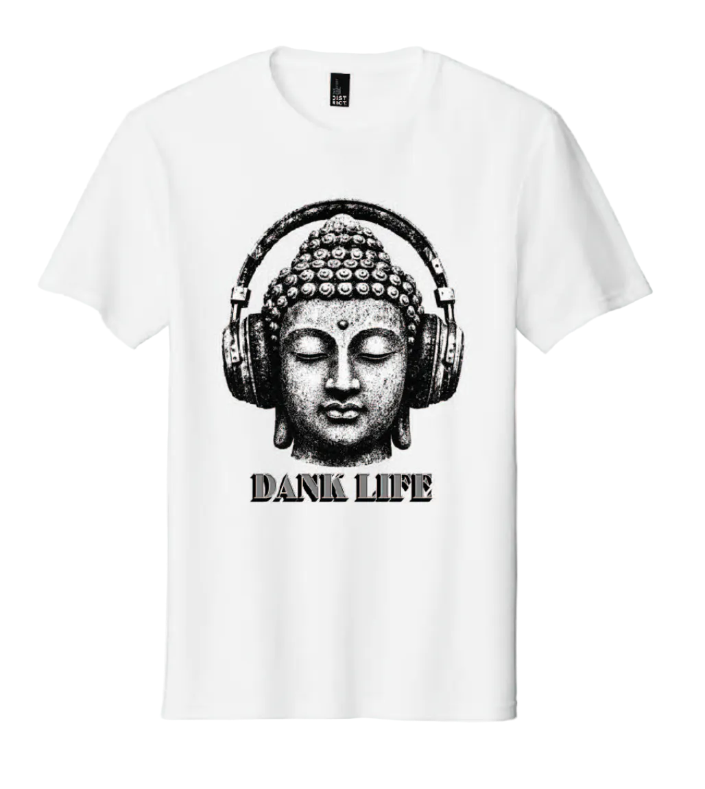 Dank Life Buddha tee - White - BRAND NEW!!