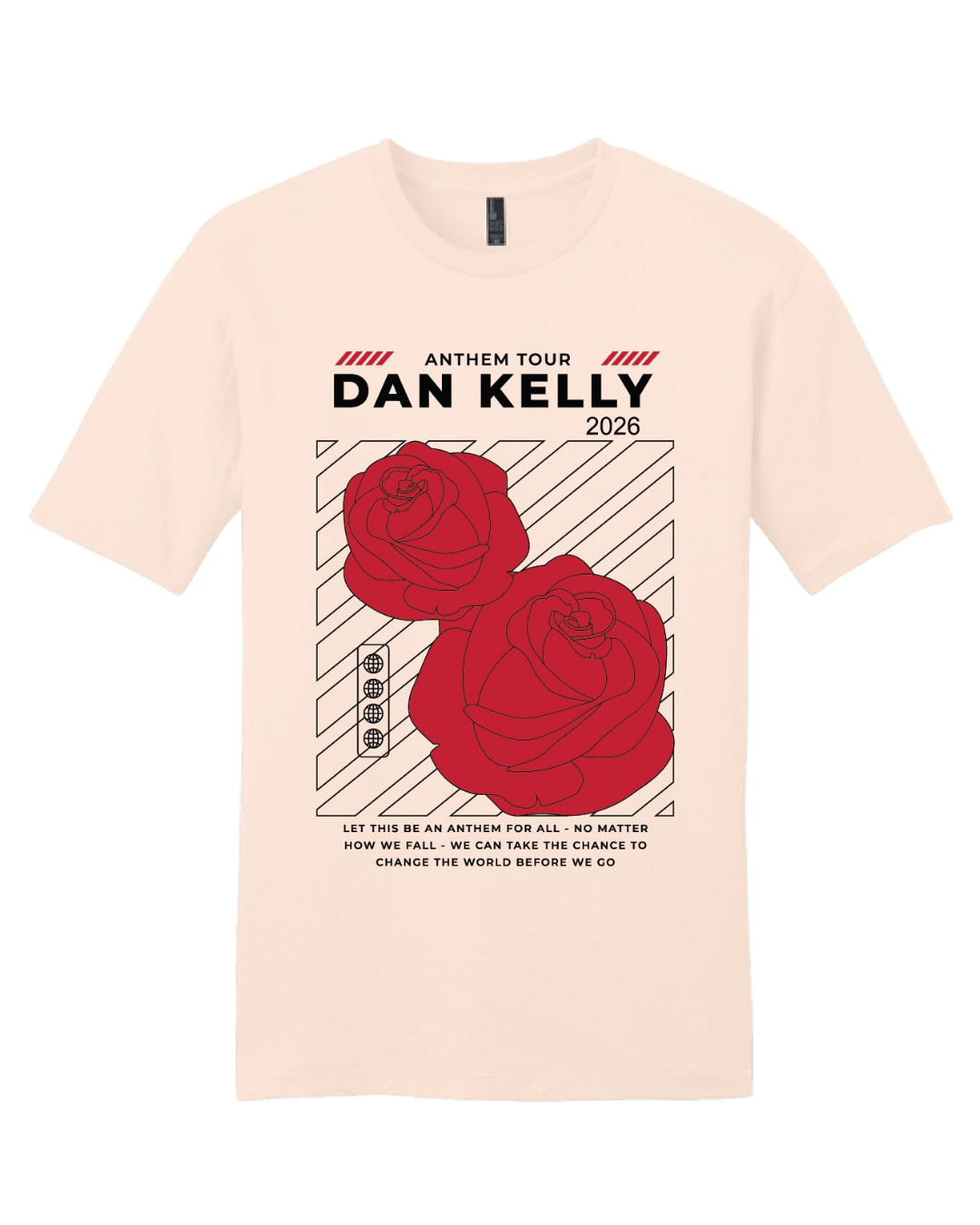 DANK Rose Tee - Sweet Water Pink