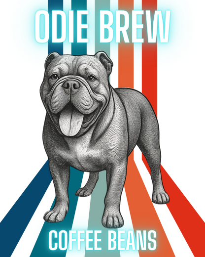 NEW! Odie Brew MED Roast Coffee Beans