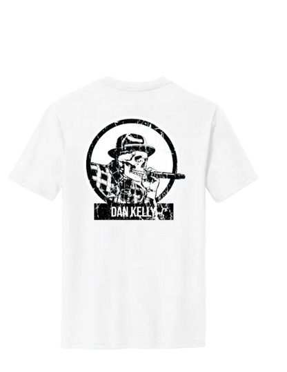 Dan Kelly Skelly tee - WHITE - BRAND NEW