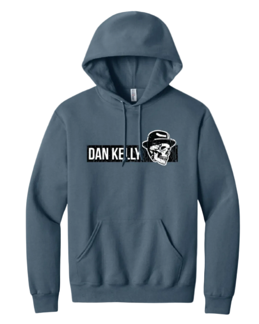 Dan KELLY Skelly Anthem Tour Hoodie - Denim Blue