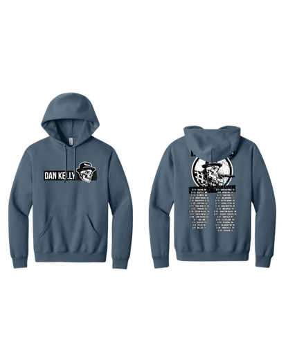 Dan KELLY Skelly Anthem Tour Hoodie - Denim Blue