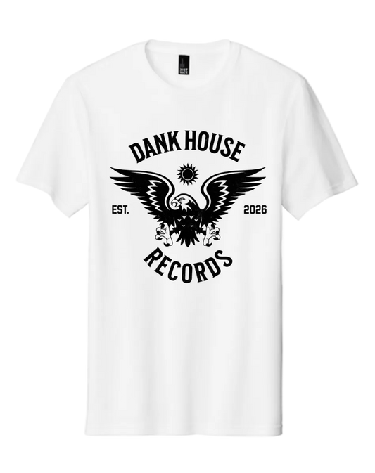 Brand NEW!! Dank House Records Eagle tee - White