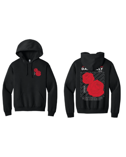 BRAND NEW! DANK Roses Hoodie (Black)