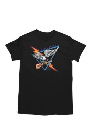 Rebel Blues Electric Eye tee - Black