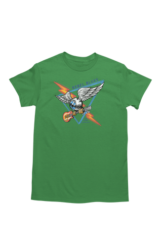 Rebel Blues Electric Eye tee - Green