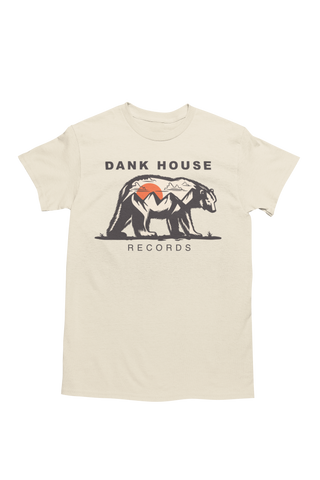 Brand New! Dank House Records Bear tee - Sand