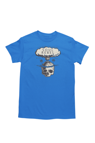 Soul Rebel Skull Island tee - Blue