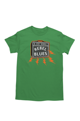 Rebel Blues Amp tee - Green