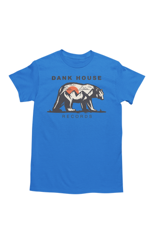 Brand New! Dank House Records Bear tee - Blue