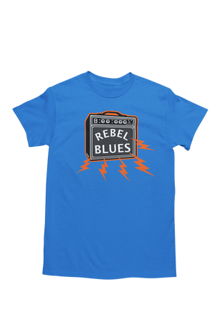 Rebel Blues Amp tee - Blue
