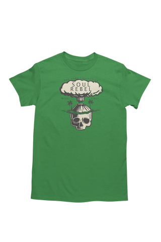 Soul Rebel Skull Island tee - Green