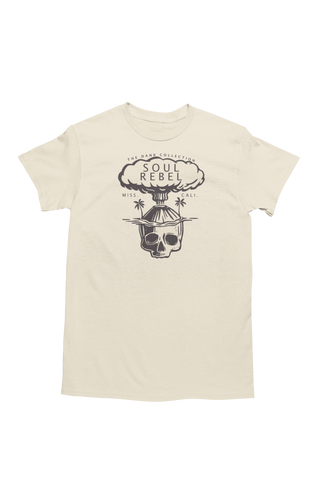 Soul Rebel Skull Island tee - Tan