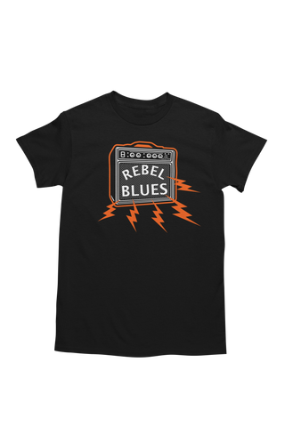 Rebel Blues Amp tee - Black