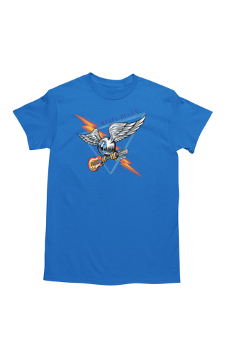 Rebel Blues Electric Eye tee - Blue