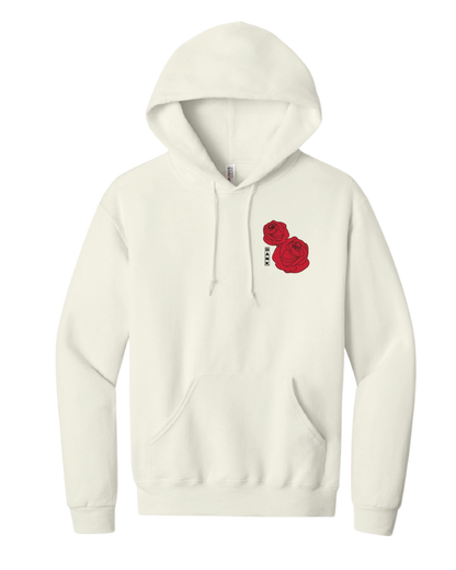 BRAND NEW! DANK Roses Hoodie (Sweet Cream)