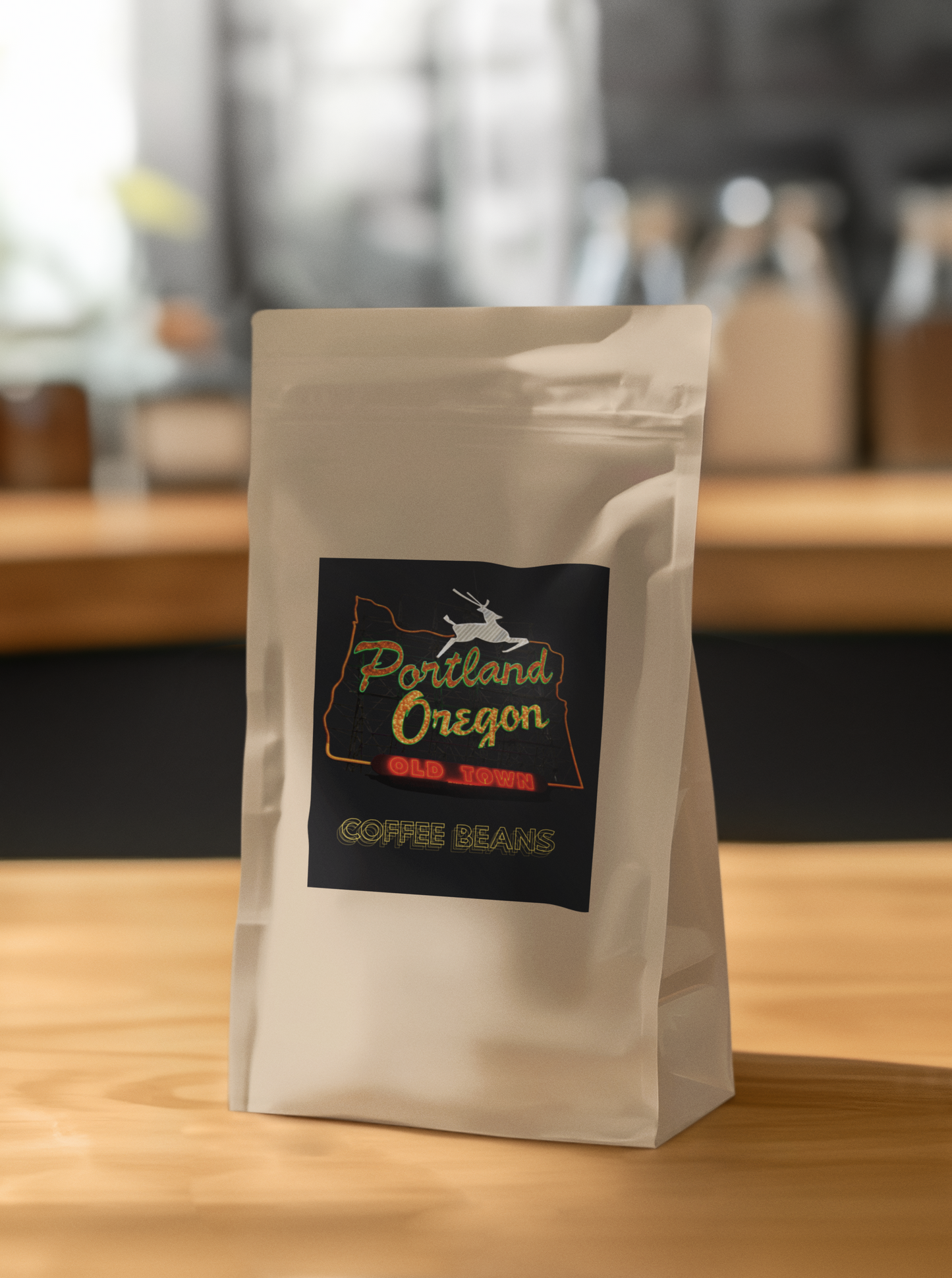 NEW! Portland Oregon MED Roast Coffee Beans