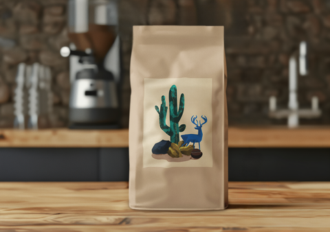 "The Journey" Coffee Beans with notes of rich chocolate, smooth vanilla, salty caramel & more